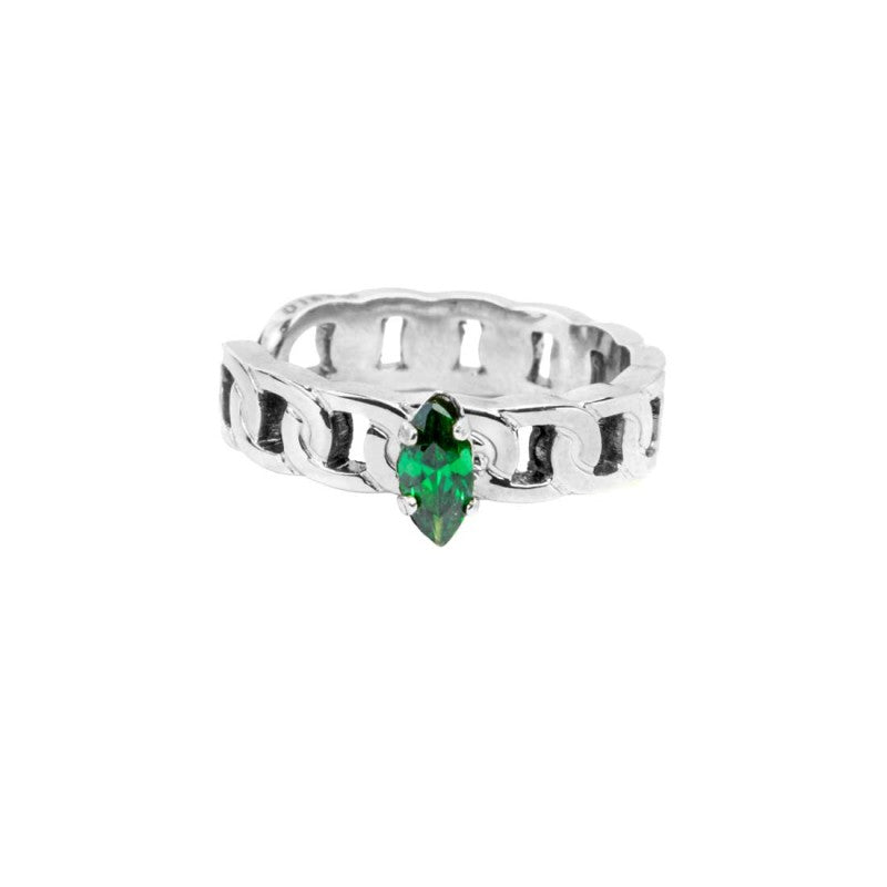 MARLU- Orecchino ear cuff con zircone