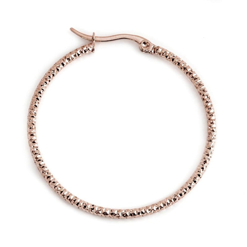 MARLU- Orecchino a cerchio 4cm