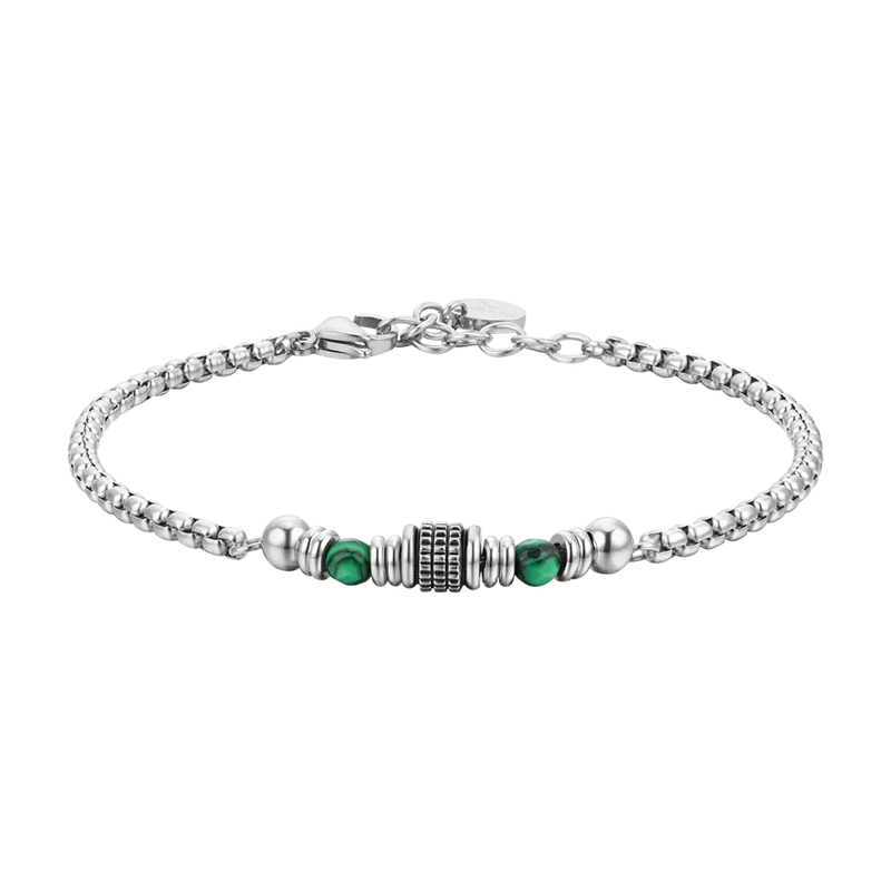 Luca Barra-Bracciale in acciaio