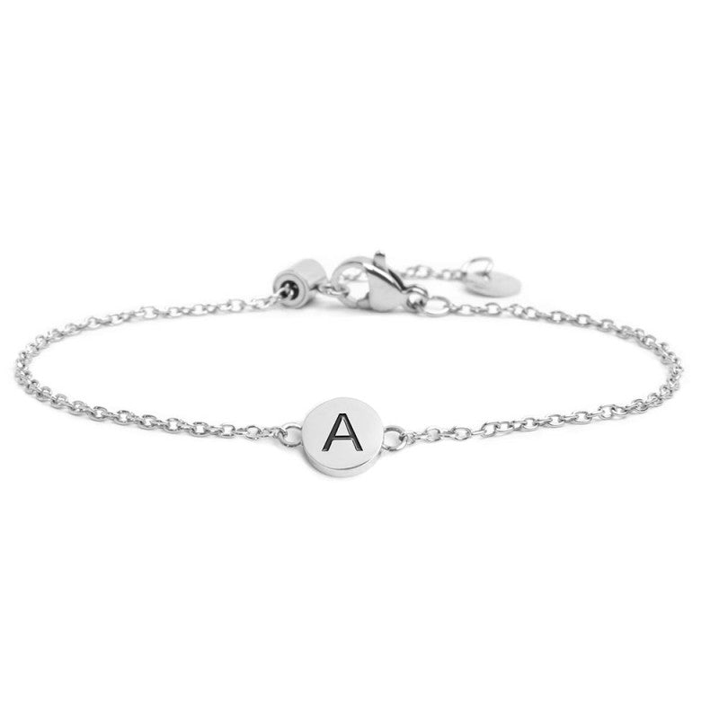 MARLU- Bracciale con lettera smaltata