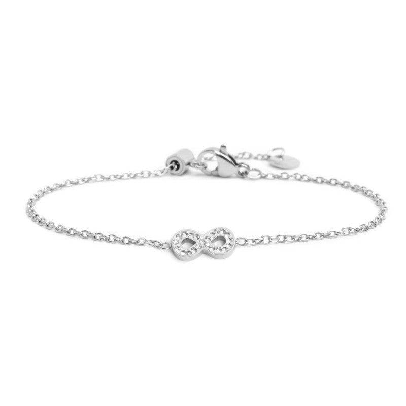 MARLU- Bracciale infinito con cristalli