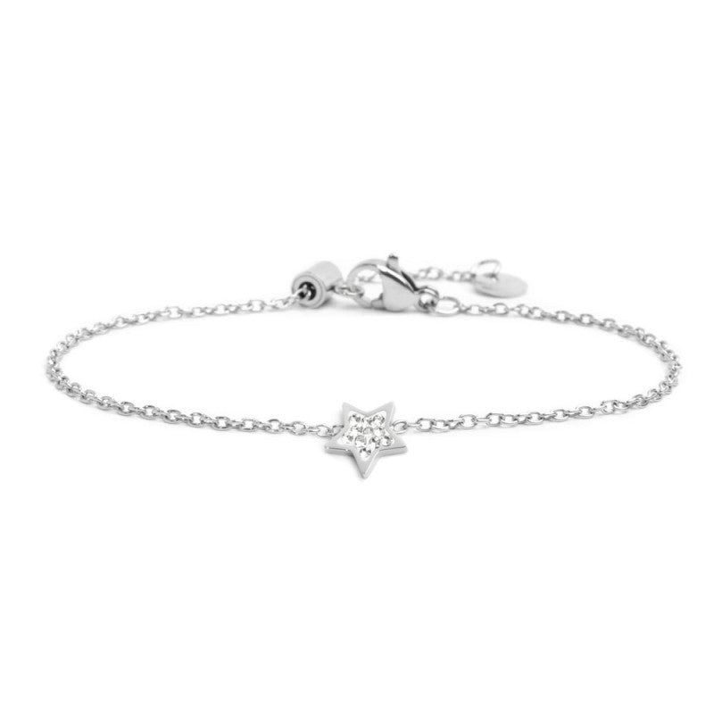 MARLU- Bracciale stella con cristalli