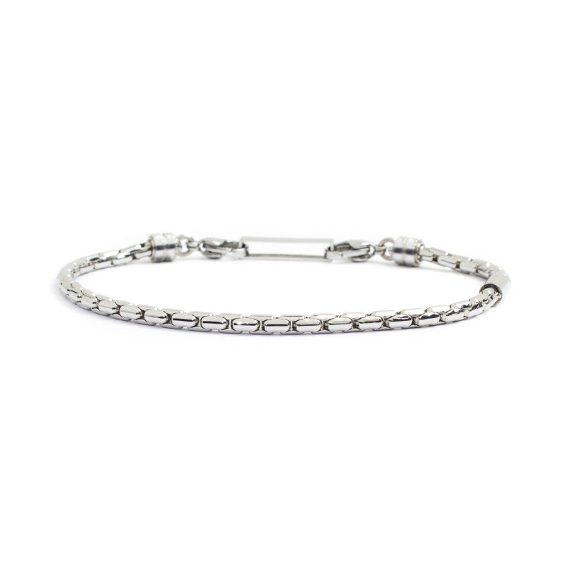 MARLU- Bracciale catena oval box 3mm