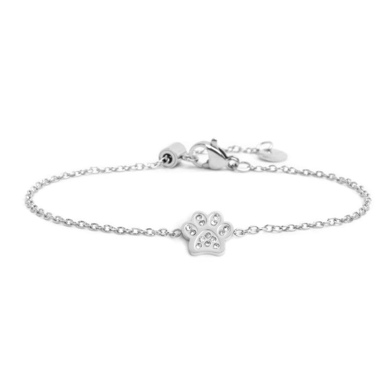 MARLU- Bracciale zampina con cristalli