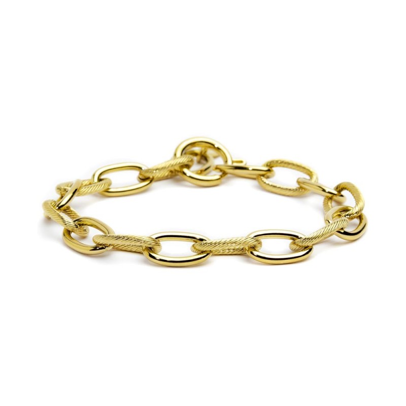 MARLU - Bracciale catena maglia larga