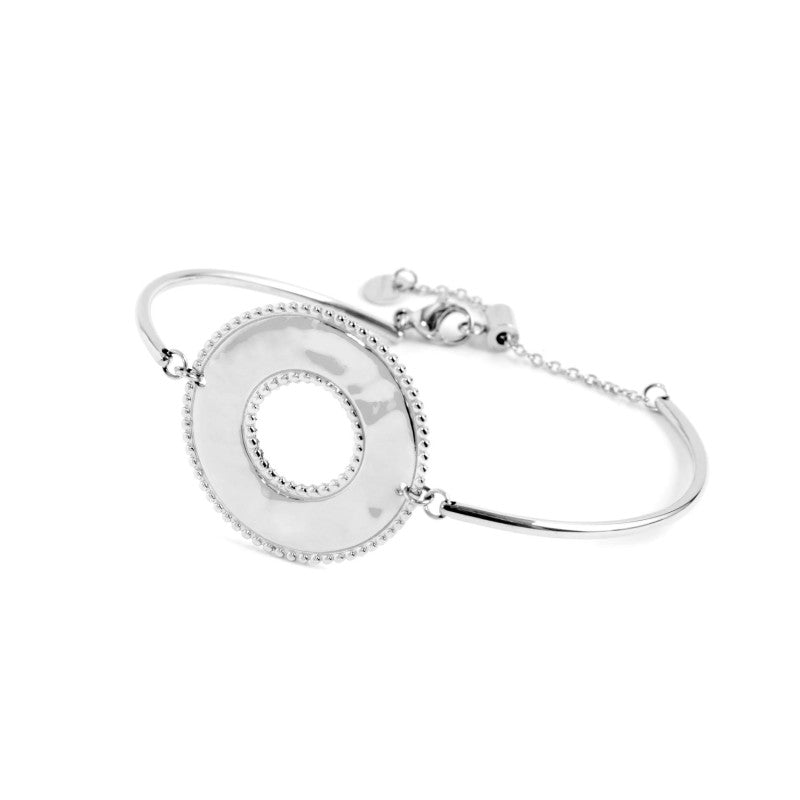 MARLU - Bracciale pendente martellato