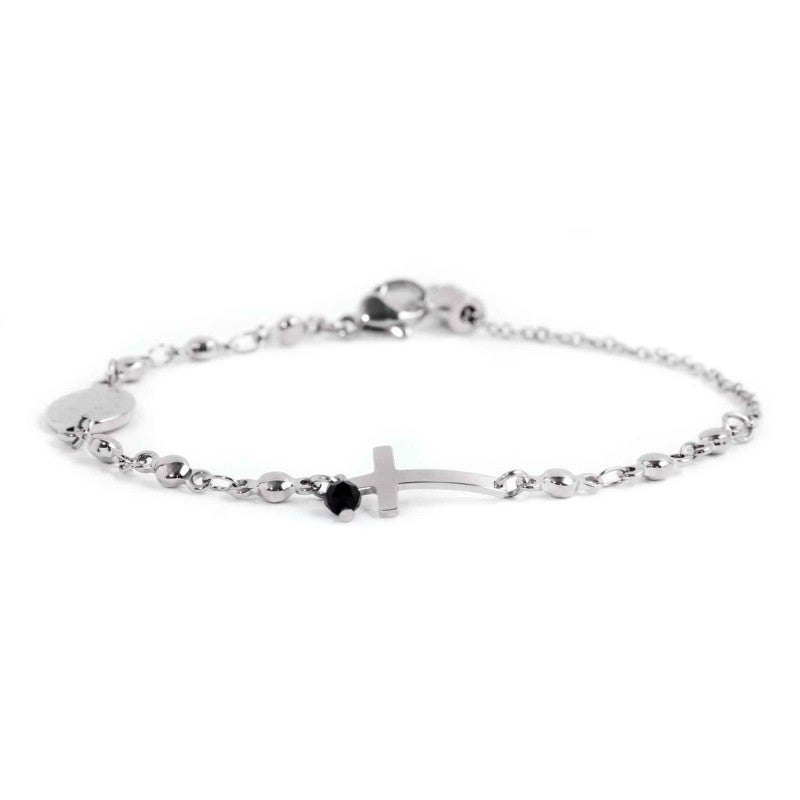 MARLU - Bracciale rosario con croce