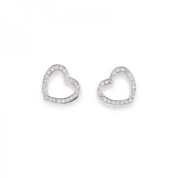 PREZIOSI ARGENTO 925 - Orecchini Donna Cuore