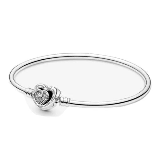 BRACCIALE RIGIDO CUORE NEL CUORE