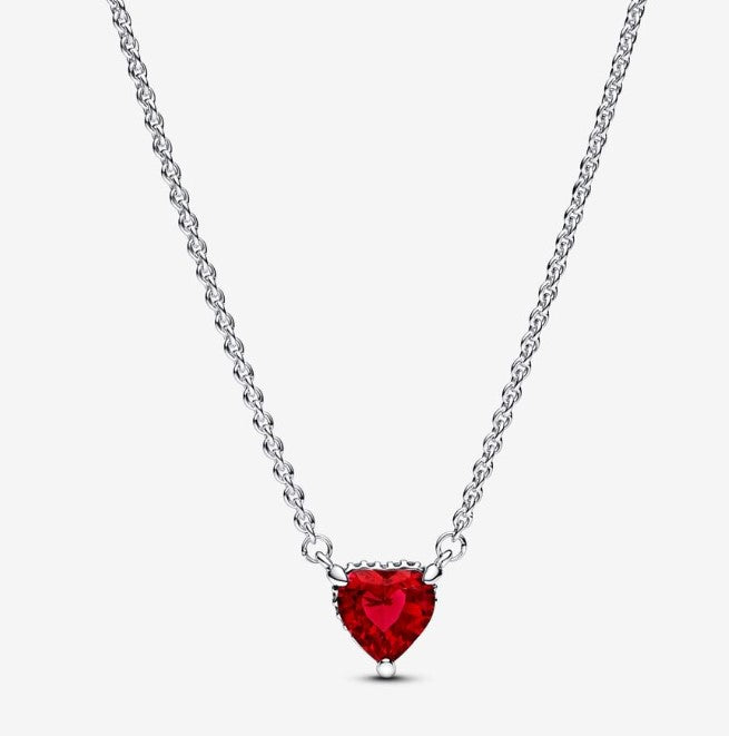 Collana Cuore Rosso