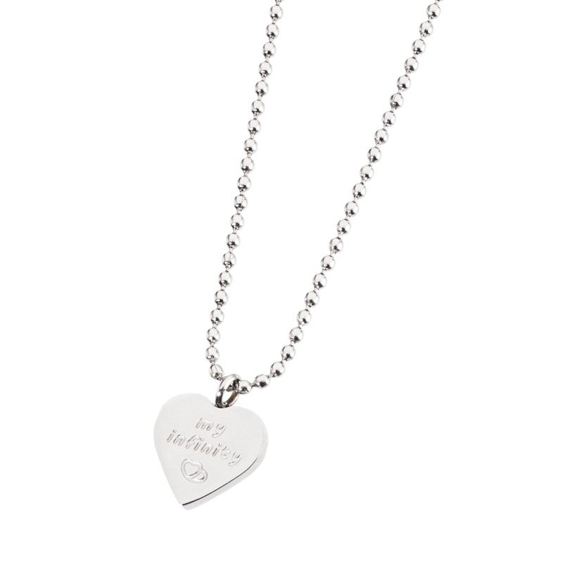 MARLU- Collana con cuore pendente turchese