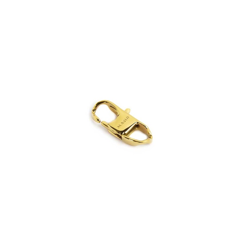 MARLU- Chiusura a moschettone 1,7cm pvd oro