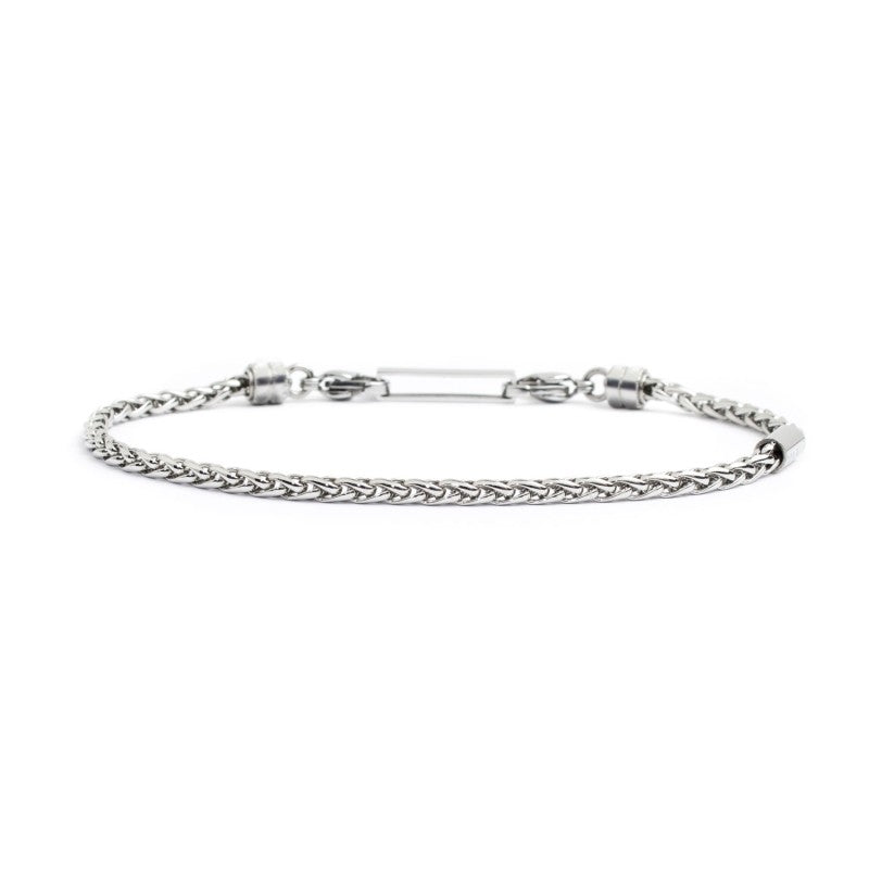 MARLU- Bracciale catena sonaglio 2,7mm