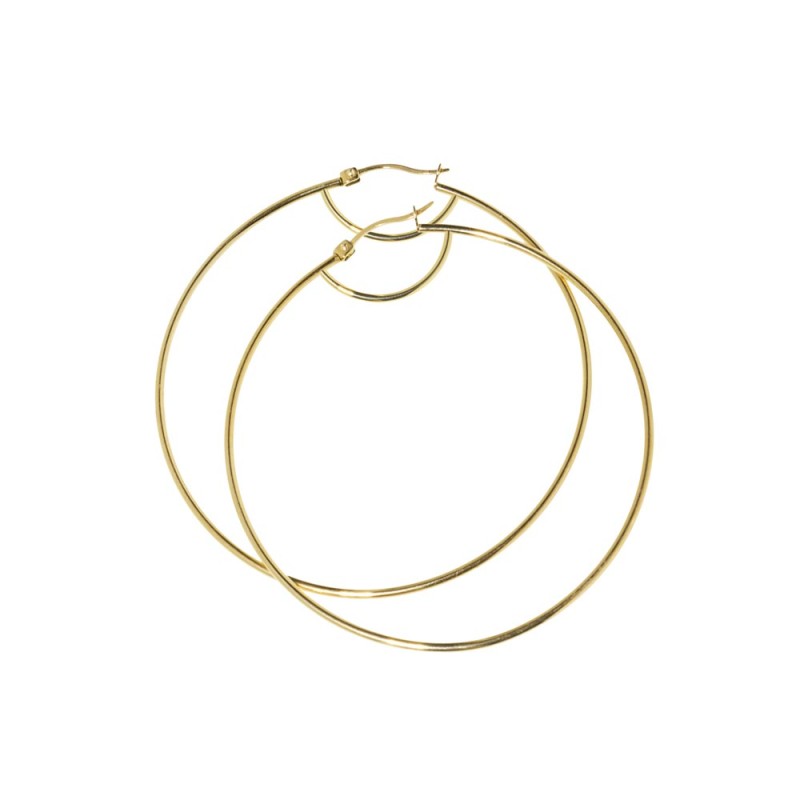 MARLU- Orecchini a cerchio 63mm