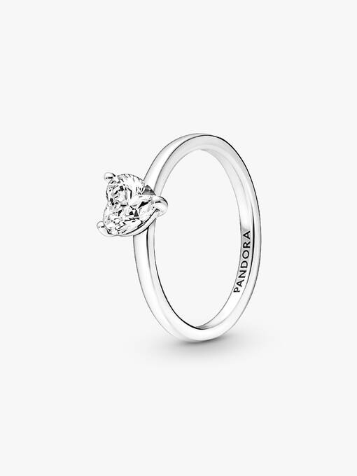 Pandora-Anello Cuore Pavè