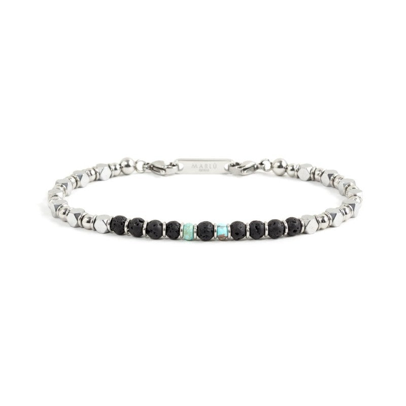 MARLU-Bracciale pietra lavica