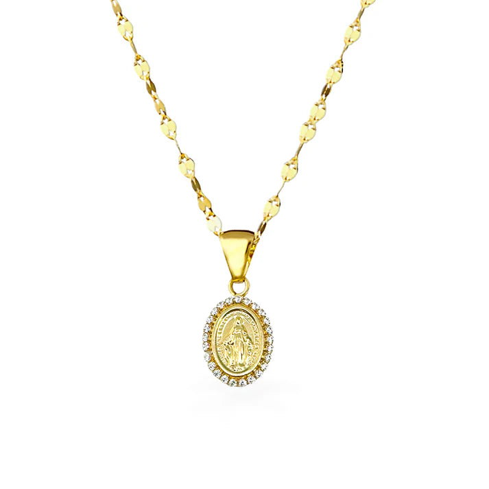 Collana in Oro Giallo con pendente in Oro18kt