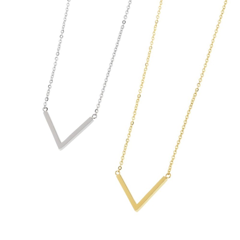 MARLU- Collana con v