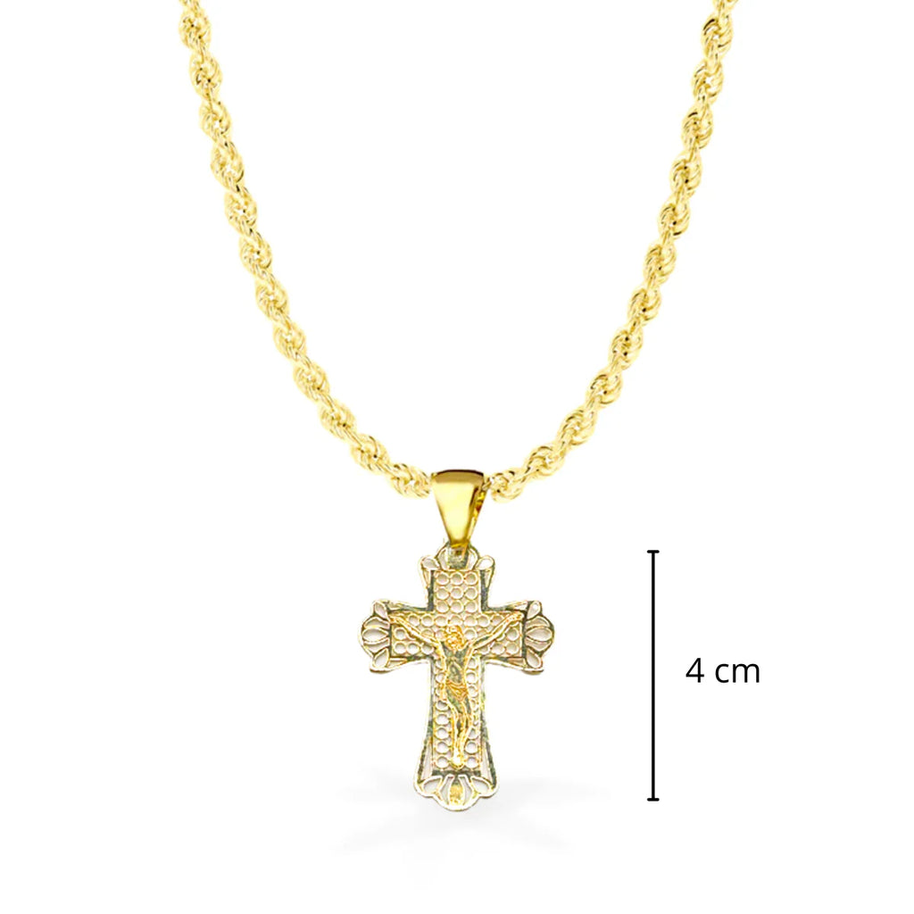 Collana con Croce Moderna stilizzata in Oro18kt - 2025