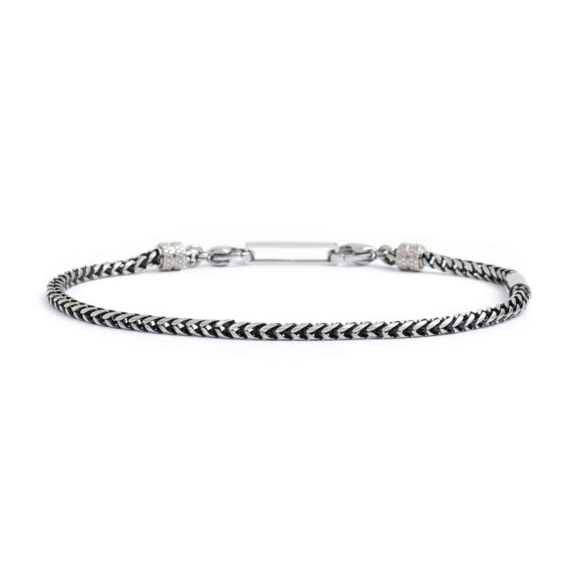 MARLU- Bracciale catena fishbone 2,7mm