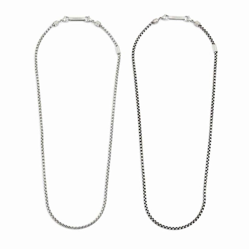 MARLU- Collana catena box rounded 3mm