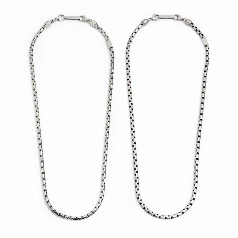 MARLU- Collana catena oval box 4mm