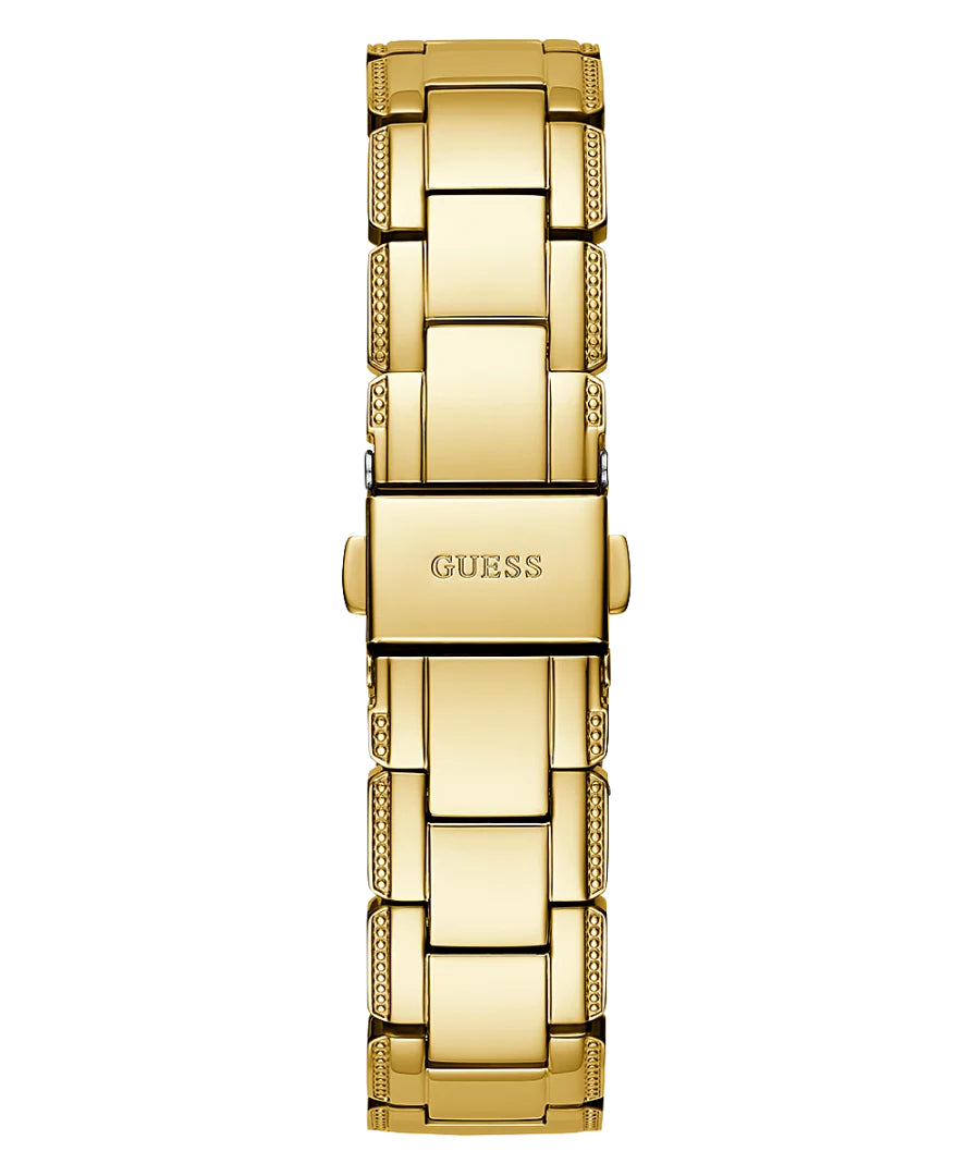 Orologio Donna Guess Quarzo Solo Tempo Zirconi Acciaio Dorato