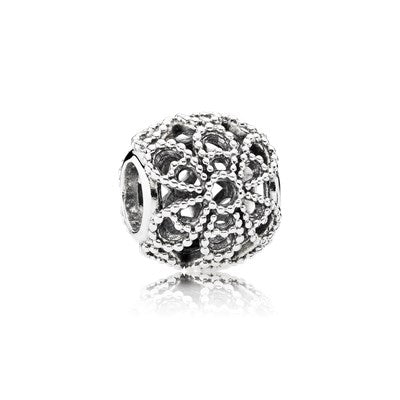 Charm Pandora Openwork rose