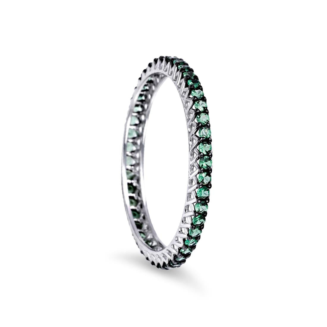 FALCO GIOIELLI  - Anello Eternity con Tsavorite – Falco Gioielli
