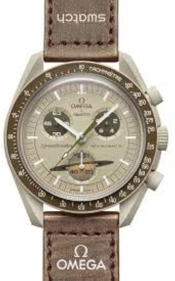 SWATCH OMEGA SATURN- orologio uomo SO33T100