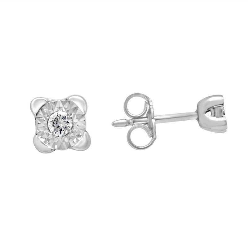 FALCO GIOIELLI - Orecchini Punto Luce in Oro Bianco 18 kt Falco Gioielli
