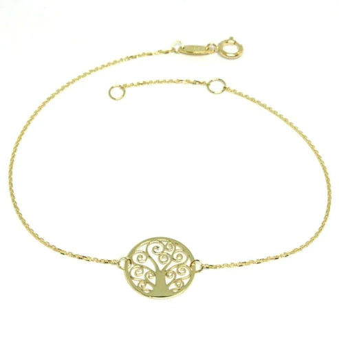 PREZIOSI ARGENTO 925  - BRACCIALE ALBERO DELLA VITA