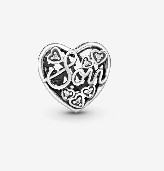 Pandora-Charm openwork Mamma e figlio