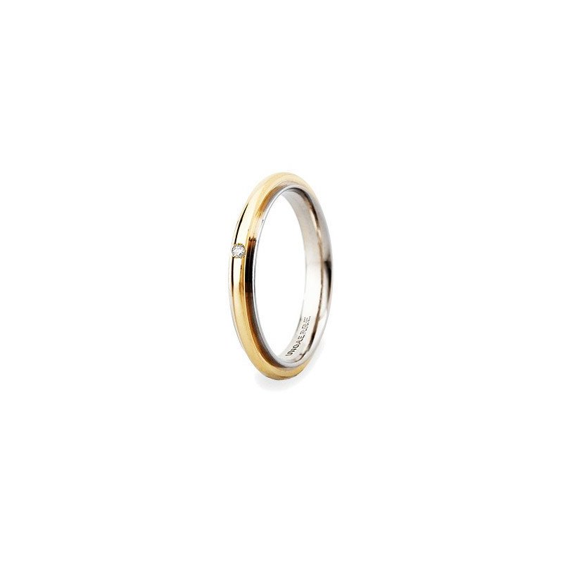 Fede Andromeda Bicolore slim UNOAERRE – 3,5 gr