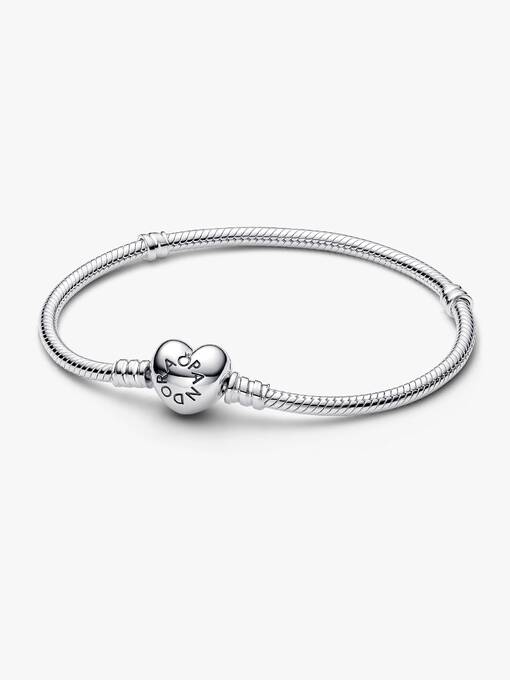 PANDORA-Bracciale Moments con Chiusura a Cuore