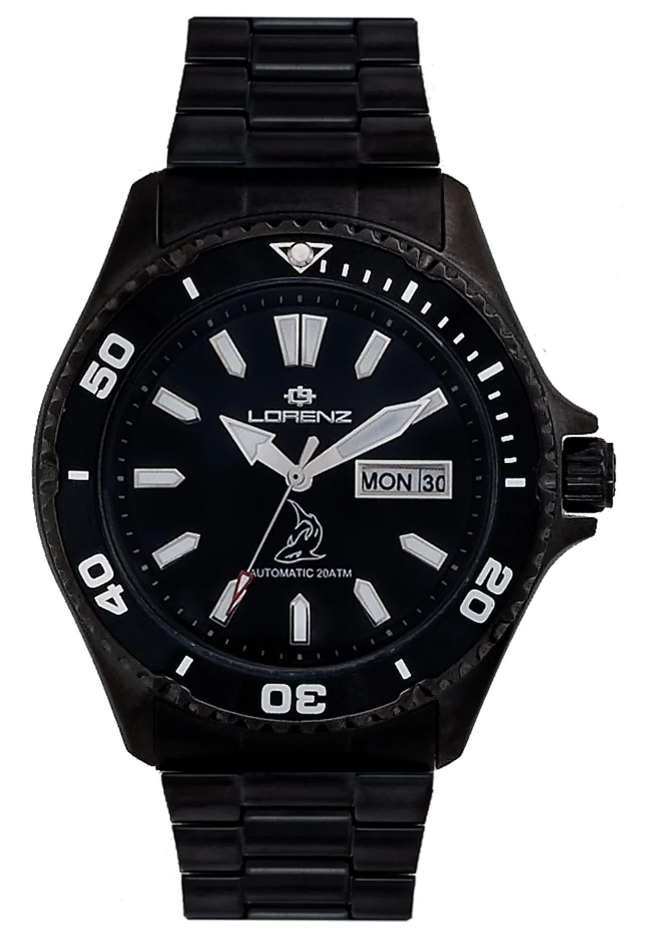Orologio Lorenz Submarine Automatico 030081AA Nero Orologio Lorenz Submarine Automatico 030081AA Nero