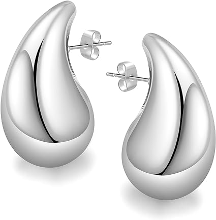 LUCA BARRA-ORECCHINI A GOCCIA ARGENTO