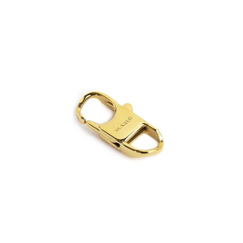 MARLU- Chiusura a moschettone 2,52cm pvd oro