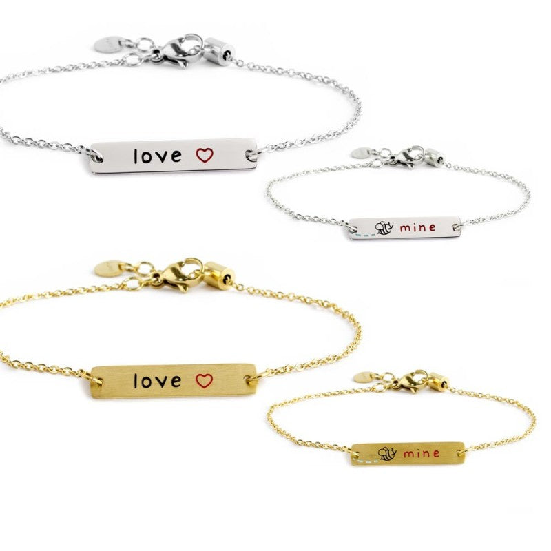 MARLU- Bracciale tag love