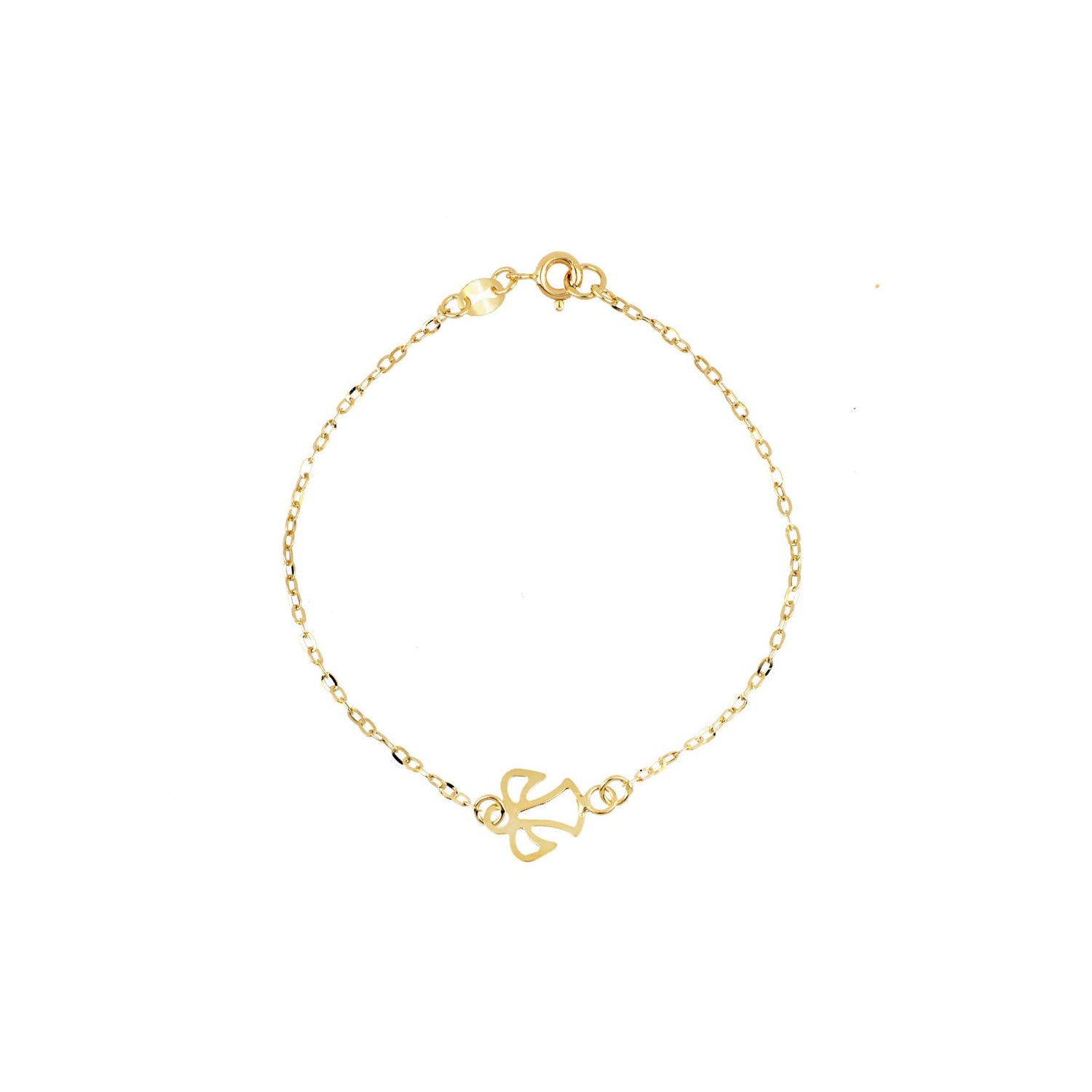 Bracciale angelo in oro 18kt