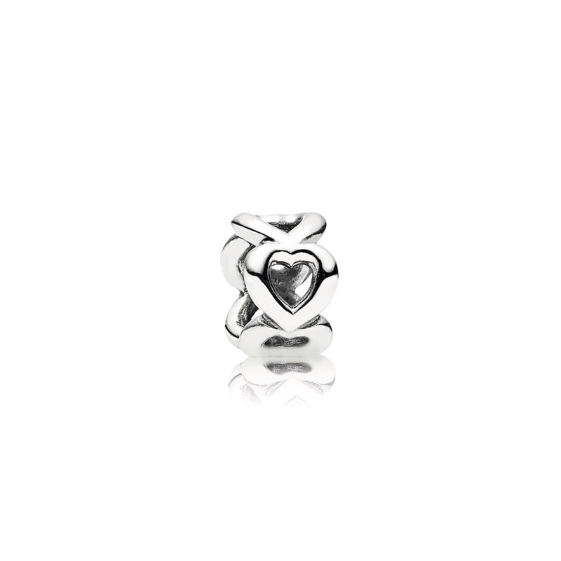 Pandora-Charm distanziatore openwork Cuori