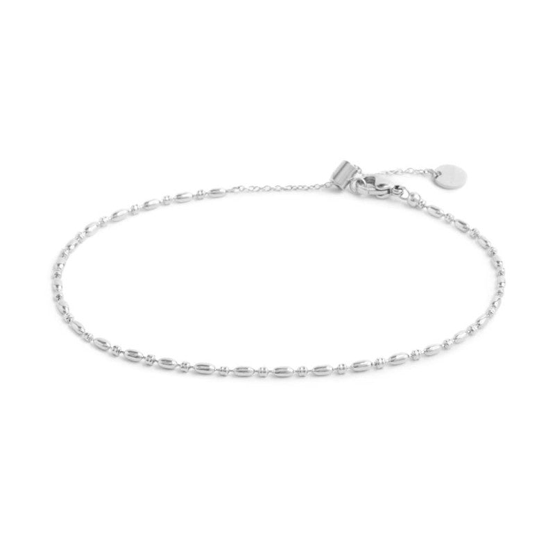 MARLU- Cavigliera catena con sfere ovali