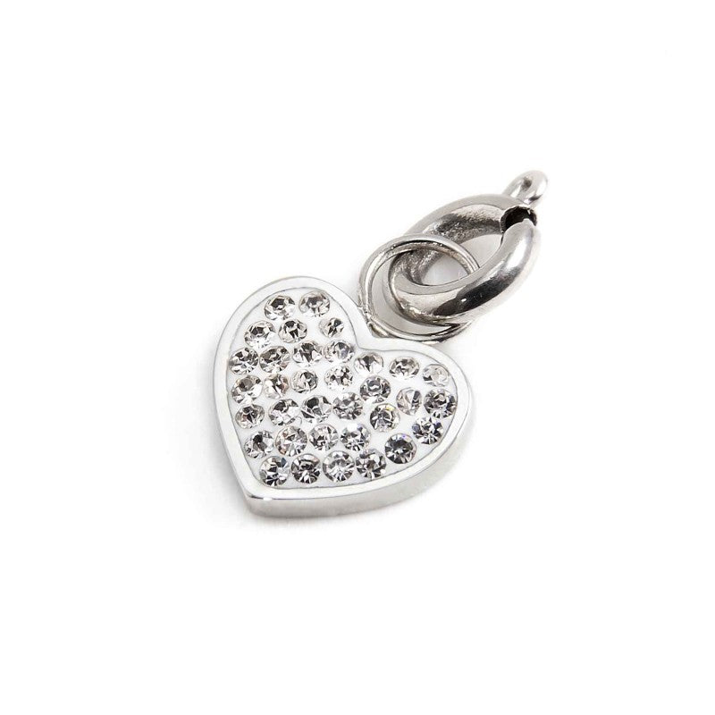 MARLU- Charm cuore con cristalli