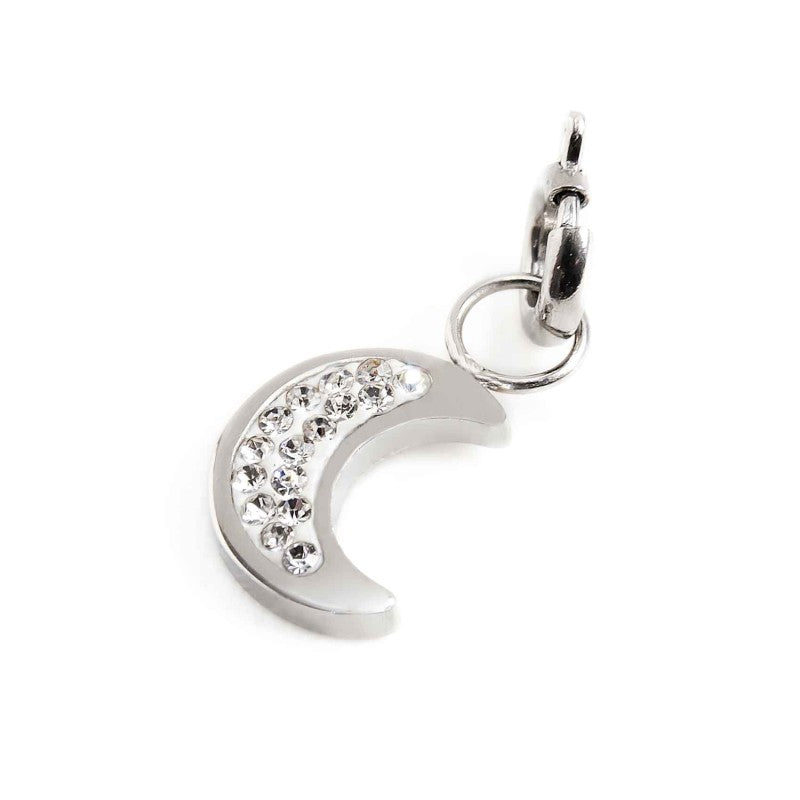 MARLU- Charm luna con cristalli