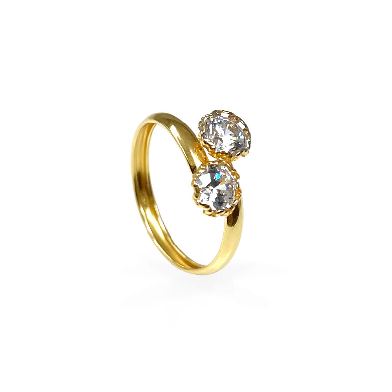 FALCO GIOIELLI - Anello Bilogy in Oro giallo Intreccio – Oro 18 kt - 1,2 gr.