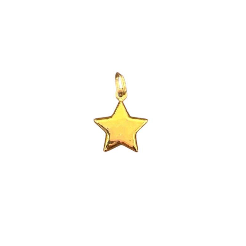 FALCO GIOIELLI- Ciondolo stella in oro 18 kt - dimensione grande