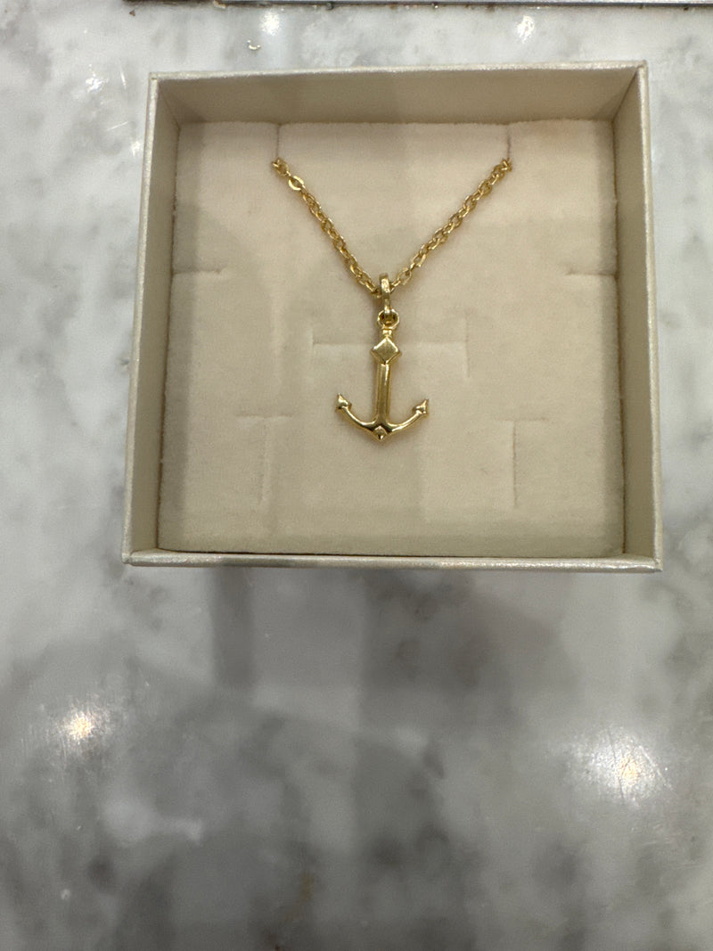 Collana in oro ancora - Oro18kt* - 3,2 gr