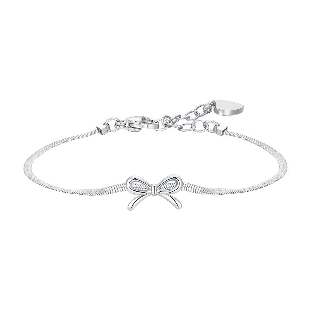 BRACCIALE DONNA IN ACCIAIO FIOCCO - BK2733