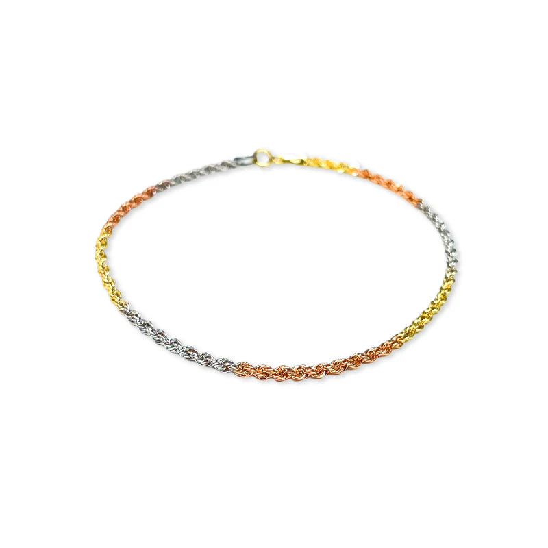 FALCO GIOIELLI - Bracciale America Multicolor in Oro18kt - 1,5 gr