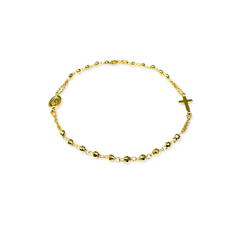 FALCO GIOIELLI - Bracciale rosario in Oro - Oro18kt - 2 gr.